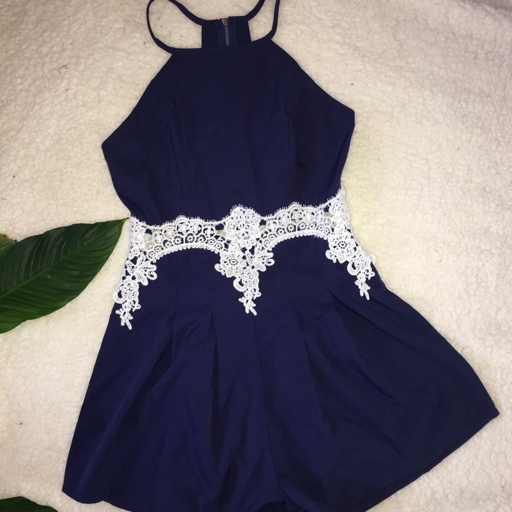 Blue summer dress